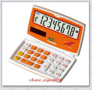 new casio pocket folding 8digits calculator sl 100vc oe from