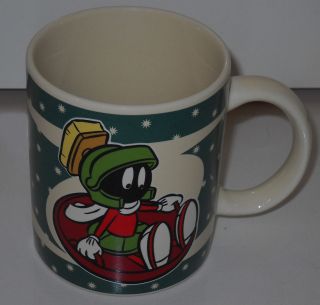MARVIN the MARTIAN Mug Warner Bros Studio 1994 coffee cup Looney Tunes 