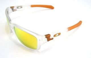 New Oakley Sunglasses Jupiter Squared Matte Clear w/Fire Iridium #9135 