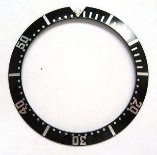 bezel insert for omega watch seamaster 41mm blk part time