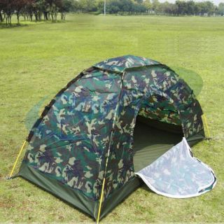 Clearance Outdoor Camping 1 Person Camouflage Hiking Traveling Tent 