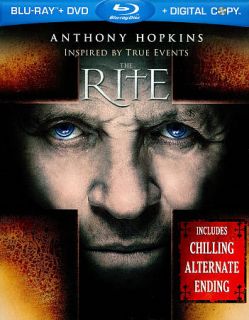 The Rite Blu ray DVD, 2011, 2 Disc Set, Includes Digital Copy