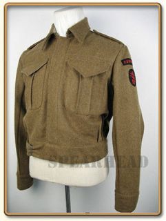 ww2 british army 1937 battle dress jacket m commando extra