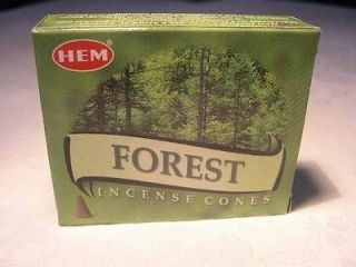 new hem forest incense 10 cones earthy herbal time left