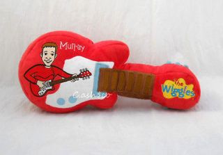 The Wiggles plush guitar2007 red Murray embroidered on front 14 long 