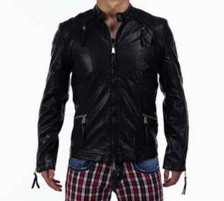 new philipp plein man fashion leisure leather jacket more options