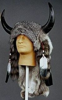 native deluxe buffalo headdress american reproduction time left $ 125