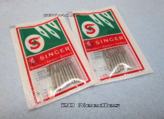 Singer Simple 3116, 2263, 3221, 3223, 3232 Sewing Machine Needles 