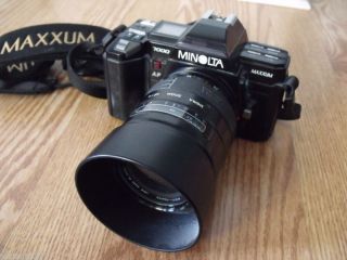 minolta maxxum 7000 35mm slr film camera w lens time