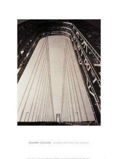 Edward Steichen George Washington Bridge Offset Lithograph