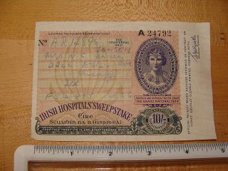 irish hospital sweepstakes ticket 1939 grand national 