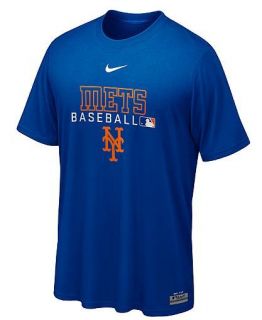   New York Mets AC Dri FIT Legend Team Issue T Shirt Royal Blue New
