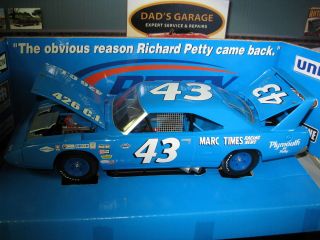 Richard Petty 118 Scale Rare #43 1970 Plymouth Superbird from Petty 