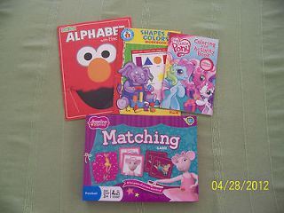   Preschool Angelina Ballerina Memory Game Elmo Alphabet My Little Pony