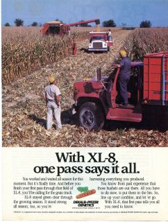 1985 dekalb pfizer genetics xl 8 hybrid corn seed ad