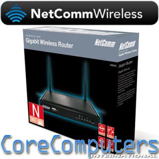 Netcomm Wireless N Router /w ADSL2+ Modem + VoIP + USB Media Server 