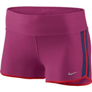 Ladies Nike Dri Fit 2 Boy Shorts 405250 678   Rave Pink / Night Blue