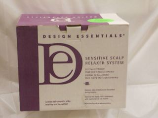 design essentials sensitive scalp relaxer 20 piece kit  135 