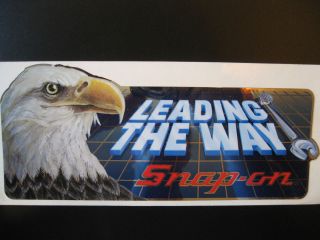 New! Vintage Snap on Snap on Tool Box Cabinet Sticker Emblem Racing 