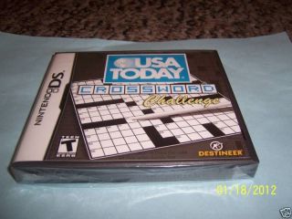 usa today crosswords nintendo ds new dsi nds lite time