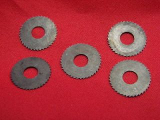 carbide watchmakers jewelers watch lathe saw blades 5.07mm center,14 
