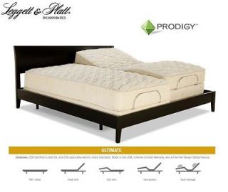 PRODIGY by LEGGET and PLATT ADJUSTABLE BED KING  FOR TEMPUR PEDIC 