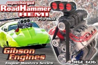   roadhammer supercharged hemi pro mod drag engine 