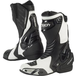cortech latigo air motorcycle racing boot white more options sizes