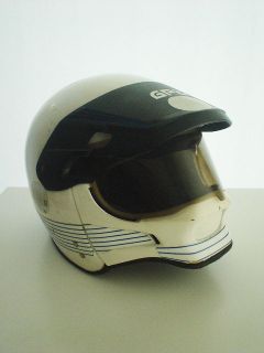   GPA E1 Enduro Motorcycle Helmet 80s classic Cafe Racer PILOT Large