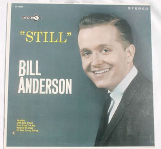 bill anderson still record album  14 95