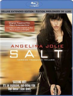 Salt Blu ray Disc, 2010, Canadian Unrated Deluxe Extended Edition 