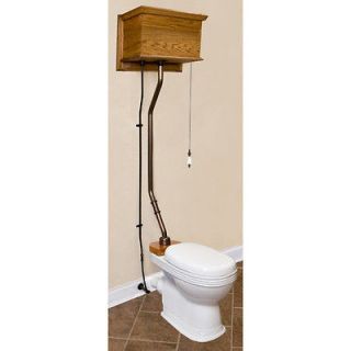 oak high tank toilet rear outlet oil rubbed bronze time