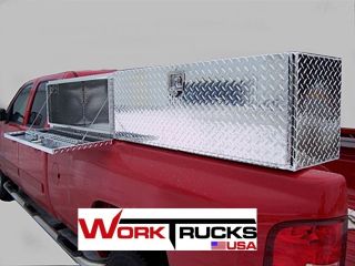 Truck Tool Box 88 Topsider Economy Priced High Side Top Mount 