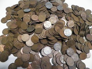   LINCOLN WHEAT CENT COINS MIXED DATES AND CONDITION WHEAT PENNY N/R