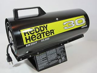 reddy heater portable propane 30 0000 btu rm30lp blower forced