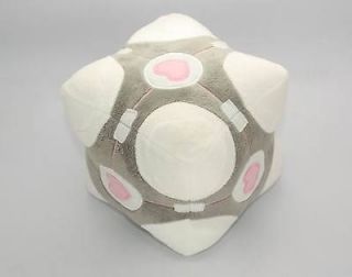 Portal Figure 6 Weighted Companion Cube Soft Plush Toy NECA Action 