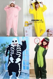 Onesies Kigurumi Pajamas All In One Animal Suits Cosplay Costume Adult 