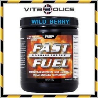 RSP FAST FUEL 300 GR PRE WORKOUT ENERGY FOCUS STRENGTH RECOVERY 