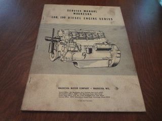 Waukesha Engine 180 190 Diesel Series Service Repair Manual
