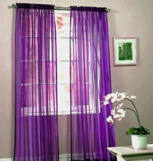 dark purple curtains in Curtains, Drapes & Valances