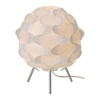 NEW IKEA DECORATIVE TABLE LAMP CONTEMPORARY WHITE SOFT MOOD LIGHT
