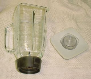 OSTER OSTERIZER KITCHEN CENTER BLENDER REPLACEMENT PITCHER W/WHITE LID