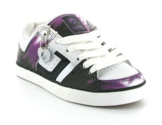 osiris libra ladies shoe white purple sizes uk 4 7