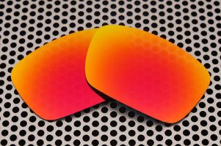   Polarized Fire Red Replacement Lenses for Oakley Fuel Cell Sunglasses
