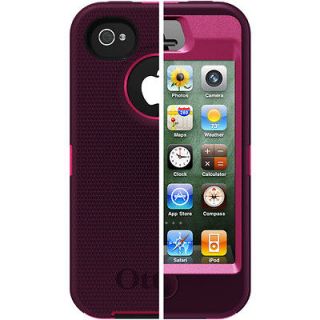 Otterbox Defender Series iPhone 4 / 4S Case – Purple on Pink   Brand 