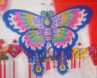 Newly listed HUGE Exquisite 3D Butterfly Kite Arts & Crafts Decoration 