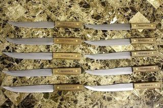 old hickory wholesale lot 10 slicing knife knives usa time