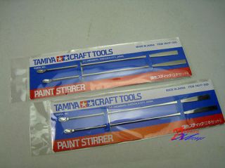 TAMIYA 74017 Model Craft Tools Paint Stirrer x4pcs Free Ship