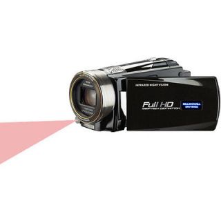   DNV16HDZ 16MP Digital Video Camera Camcorder w/ Night Vision Black