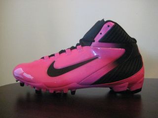 NIKE Alpha Speed Football Cleats Think Pink / Vapor Black LIMITED 